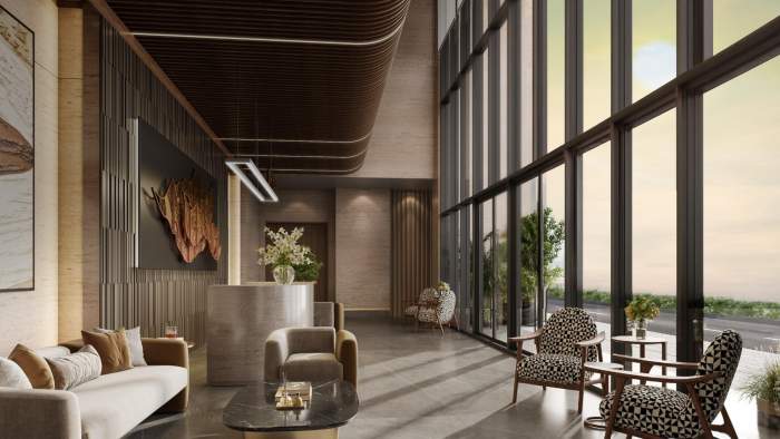 Adani The Marq lobby
